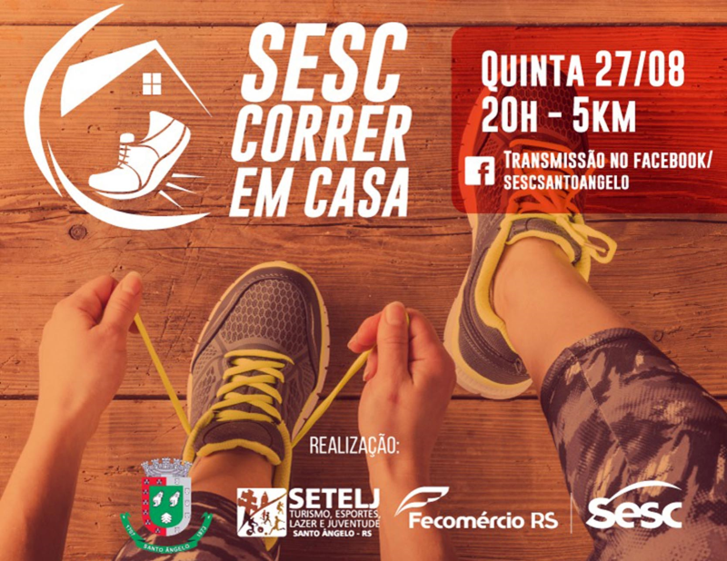 “Correr em casa” é nesta quinta-feira